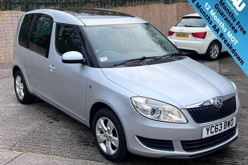 Used Skoda Roomster SE 105 HP (77 kW) 2013 Silver MPV