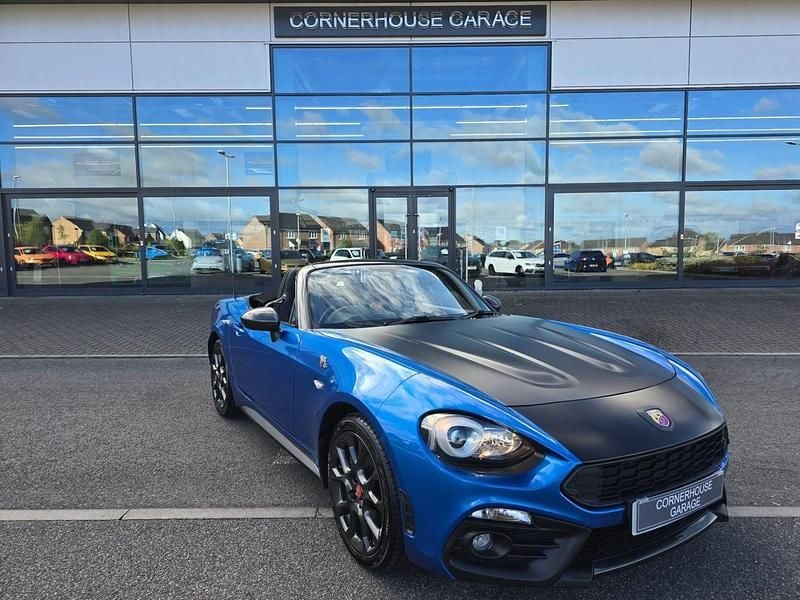 Used Abarth 124 Spider 170 HP (125 kW) 2019 Blue Cabriolet