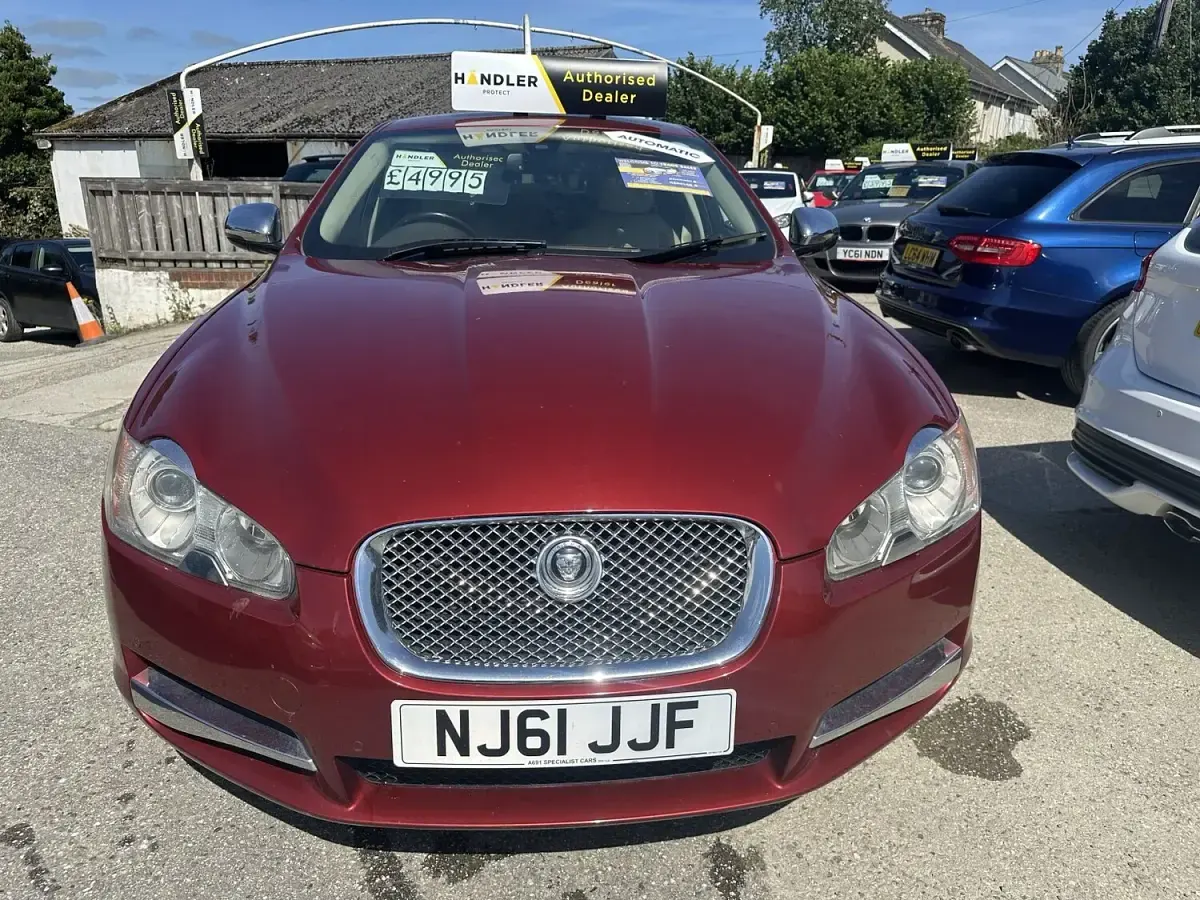 Used Jaguar XF Premium Luxury 2011 Red Sedan