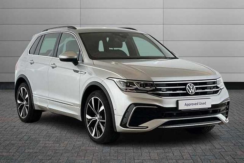 Used VW Tiguan R-line 150 HP (110 kW) 2022 Silver SUV