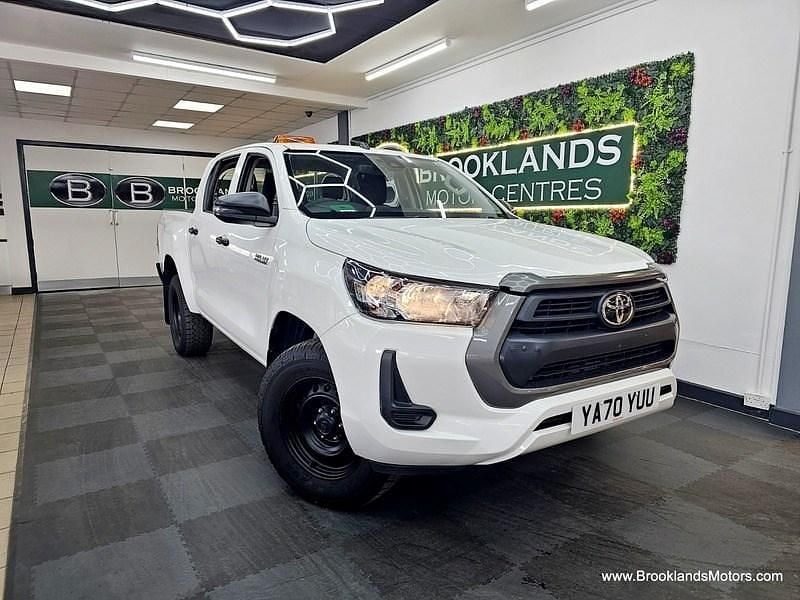 White Used 2021 Toyota HiLux Active Pickup | £18,285 (Fair price) - Image 1/3