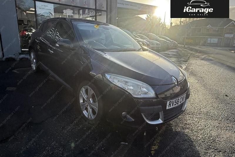 Black Used 2008 Renault Mégane III Dynamique Hatchback | £1,400 (Good price) - Image 1/1