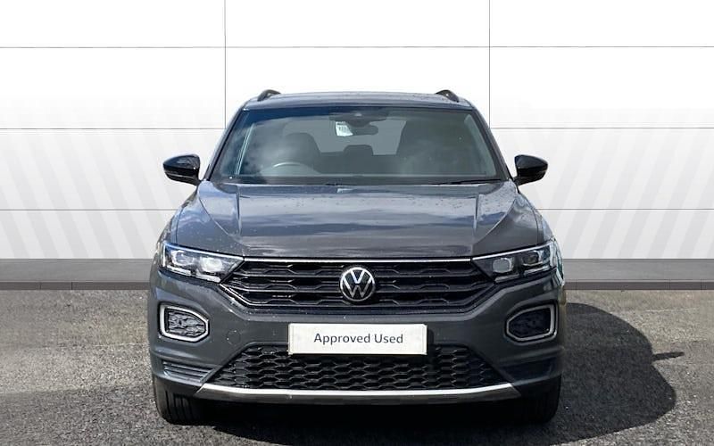 Used VW T-Roc Black Edition 110 HP (80 kW) 2021 Grey SUV