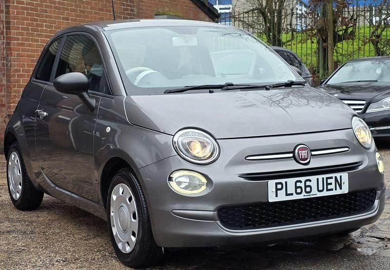 Used Fiat 500 Pop 69 HP (50 kW) 2016 Grey Hatchback
