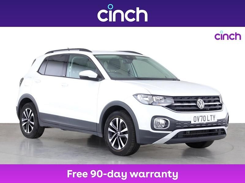 White Used 2020 VW T-Cross United SUV | £14,199 (Fair price) - Image 1/3