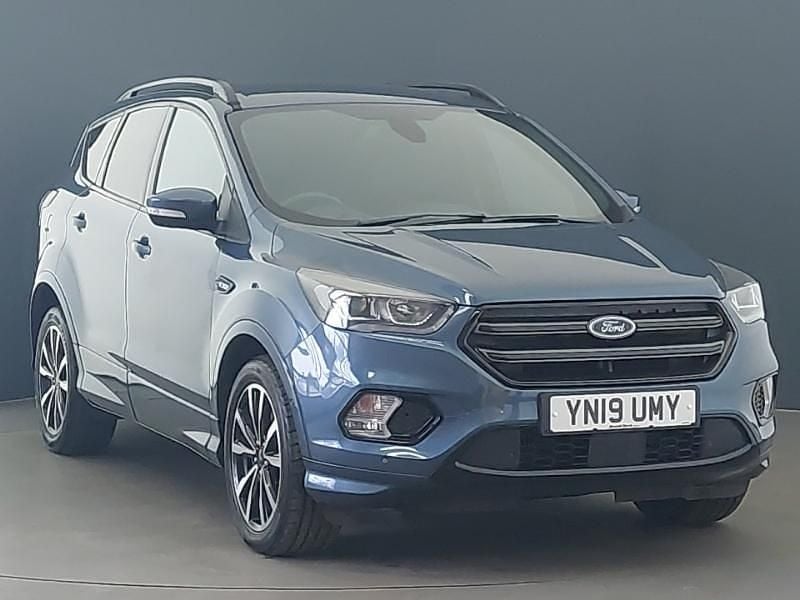 Used Ford Kuga ST-Line 150 HP (110 kW) 2019 Blue SUV