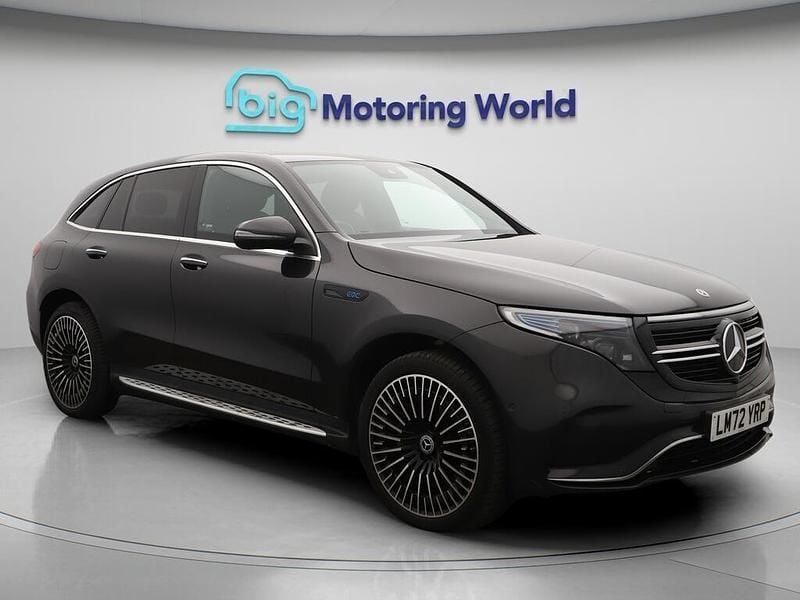 Grey Used 2022 Mercedes EQC400 AMG line SUV | £26,200 (Fair price) - Image 1/4