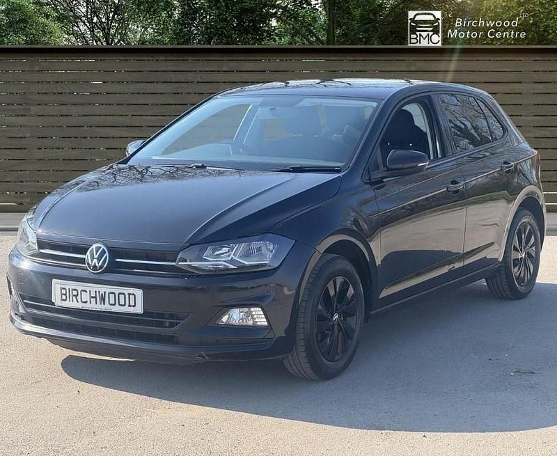 Used VW Polo Match 95 HP (69 kW) 2021 Black Hatchback