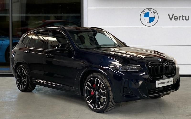 Black Used 2024 BMW X3 M Sport SUV | £53,292 (A bit pricey) - Image 1/4