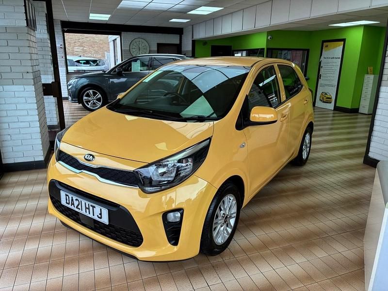Used Kia Picanto 66 HP (48 kW) 2021 Yellow Hatchback