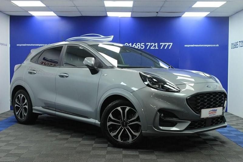 Used Ford Puma ST-Line 125 HP (91 kW) 2021 Silver Hatchback
