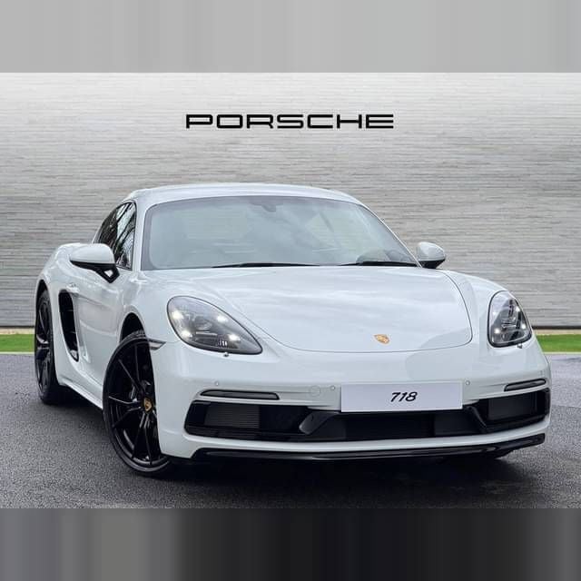 White Used 2025 Porsche 718 Cayman Coupe | £62,900 - Image 1/4