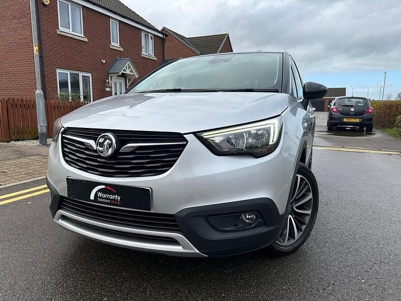 Used Vauxhall Crossland X Elite 110 HP (80 kW) 2018 Silver SUV