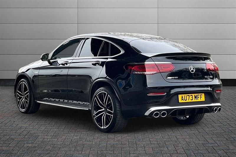 Used Mercedes GLC43 AMG Premium Plus 390 HP (286 kW) 2023 Obsidian black Coupe