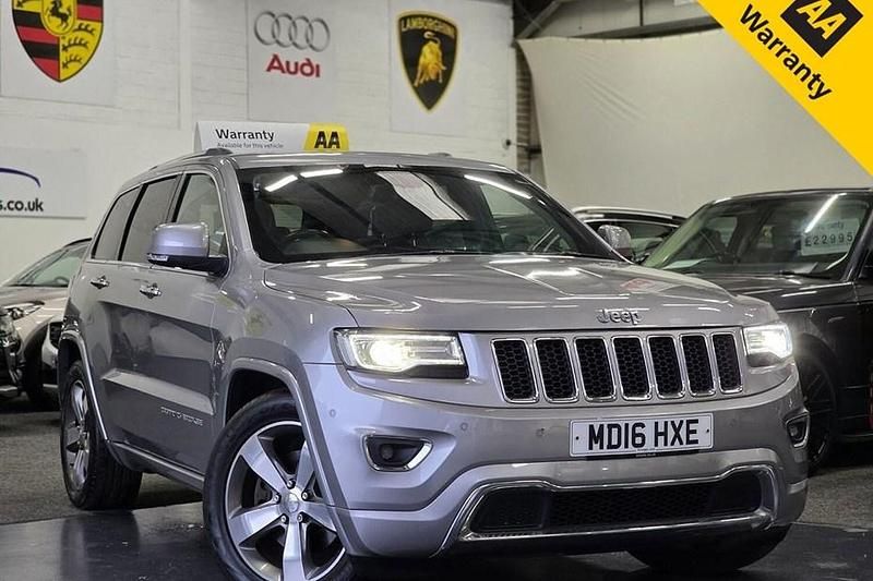 Grey Used 2016 Jeep Grand Cherokee Overland SUV | £14,995 (Fair price) - Image 1/1