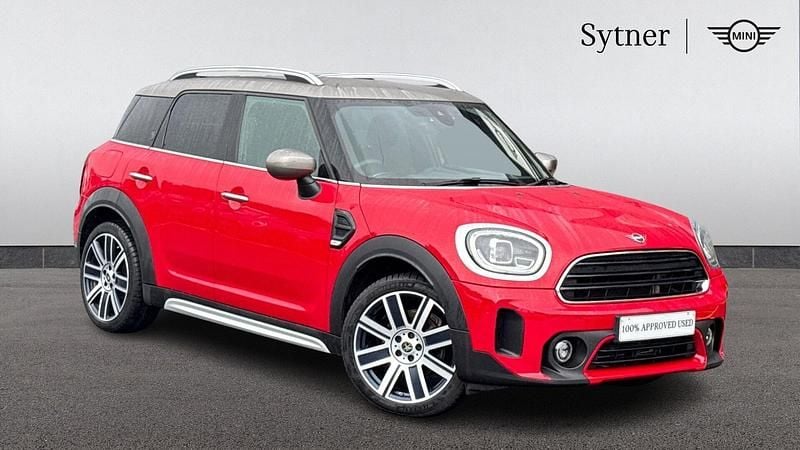 Red Used 2021 Mini Cooper Countryman Exclusive SUV | £20,500 (Expensive) - Image 1/4