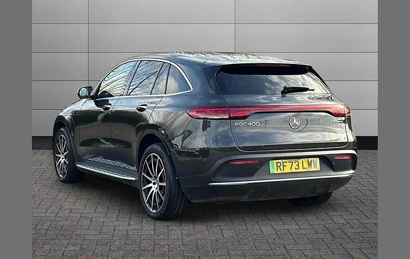 Used Mercedes EQC400 AMG line 300 kW (408 HP) 2023 Grey SUV