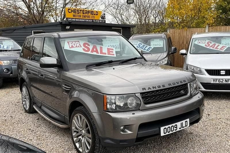 Grey Used 2009 Land Rover Range Rover Sport HSE SUV | £4,295 (Good price) - Image 1/1
