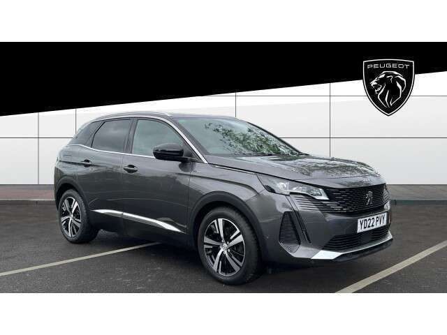 Grey Used 2022 Peugeot 3008 Premium SUV | £21,226 (Fair price) - Image 1/4