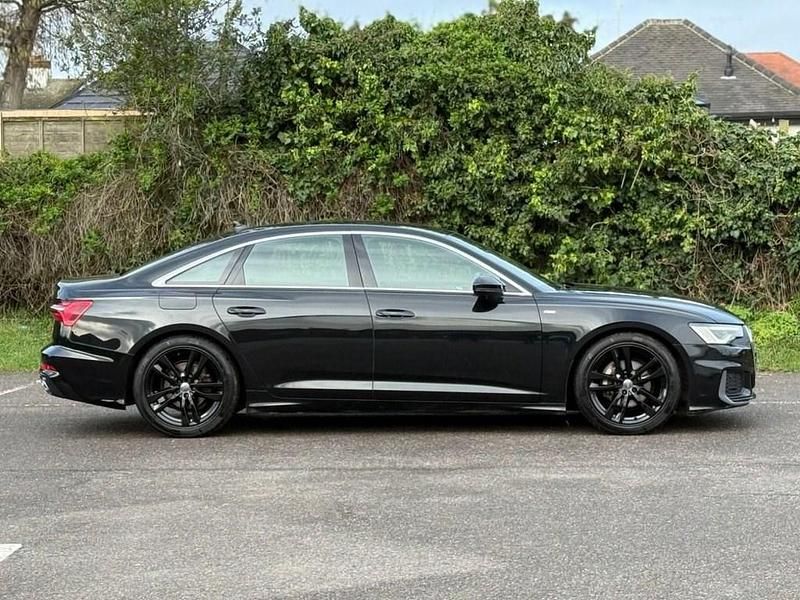 Used Audi A6 S-Line 204 HP (150 kW) 2019 Black Sedan