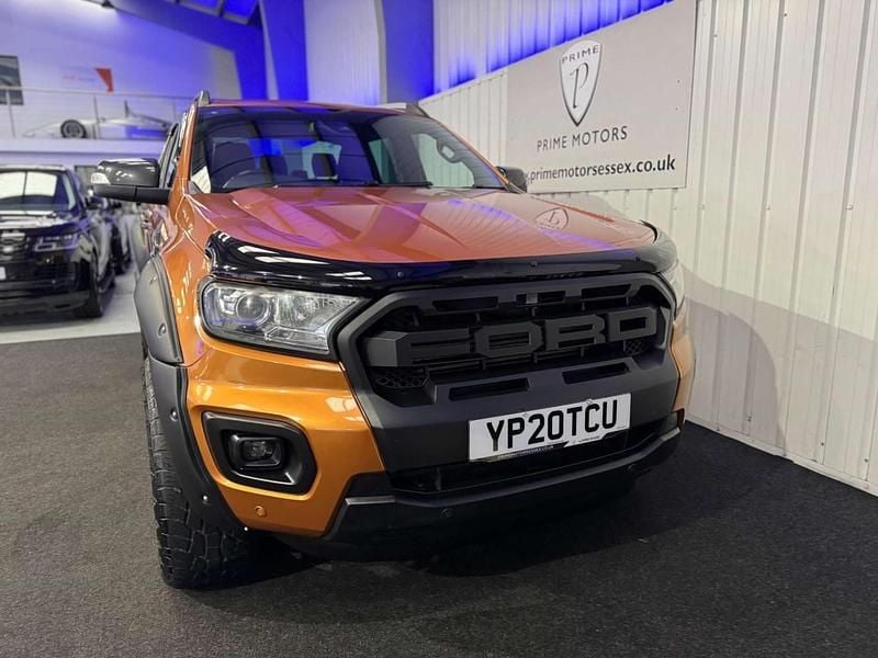 Used Ford Ranger Wildtrack 200 HP (147 kW) 2020 Orange Pickup