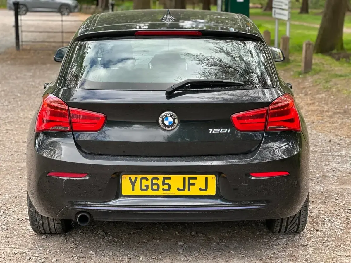 Used BMW 120 Sport Line 177 HP (130 kW) 2015 Black Hatchback