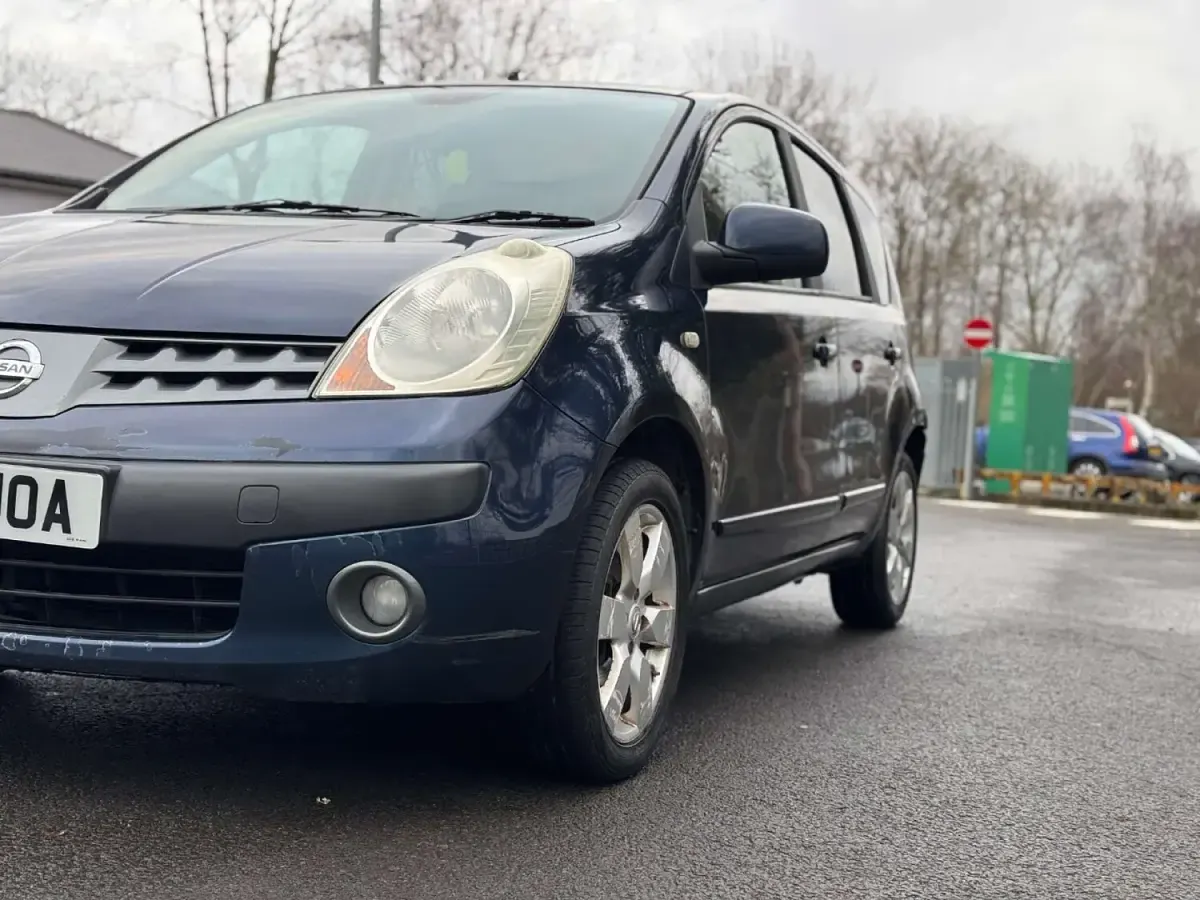 Used Nissan Note 110 HP (80 kW) 2006 Blue MPV