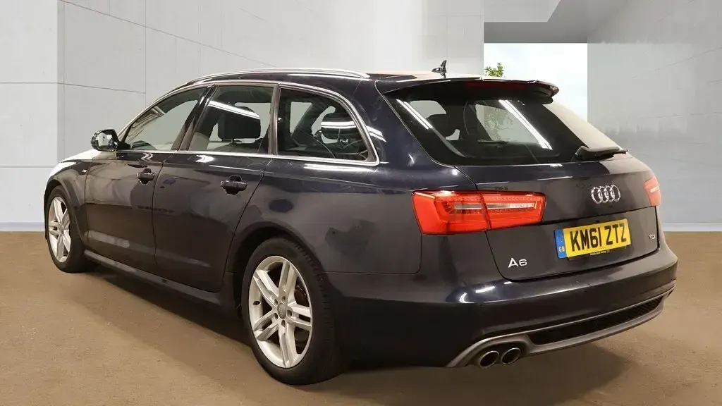 Used Audi A6 S-Line 2012 Blue Estate
