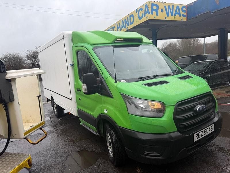 Used Ford Transit 130 HP (95 kW) 2020 Yellow Cabriolet