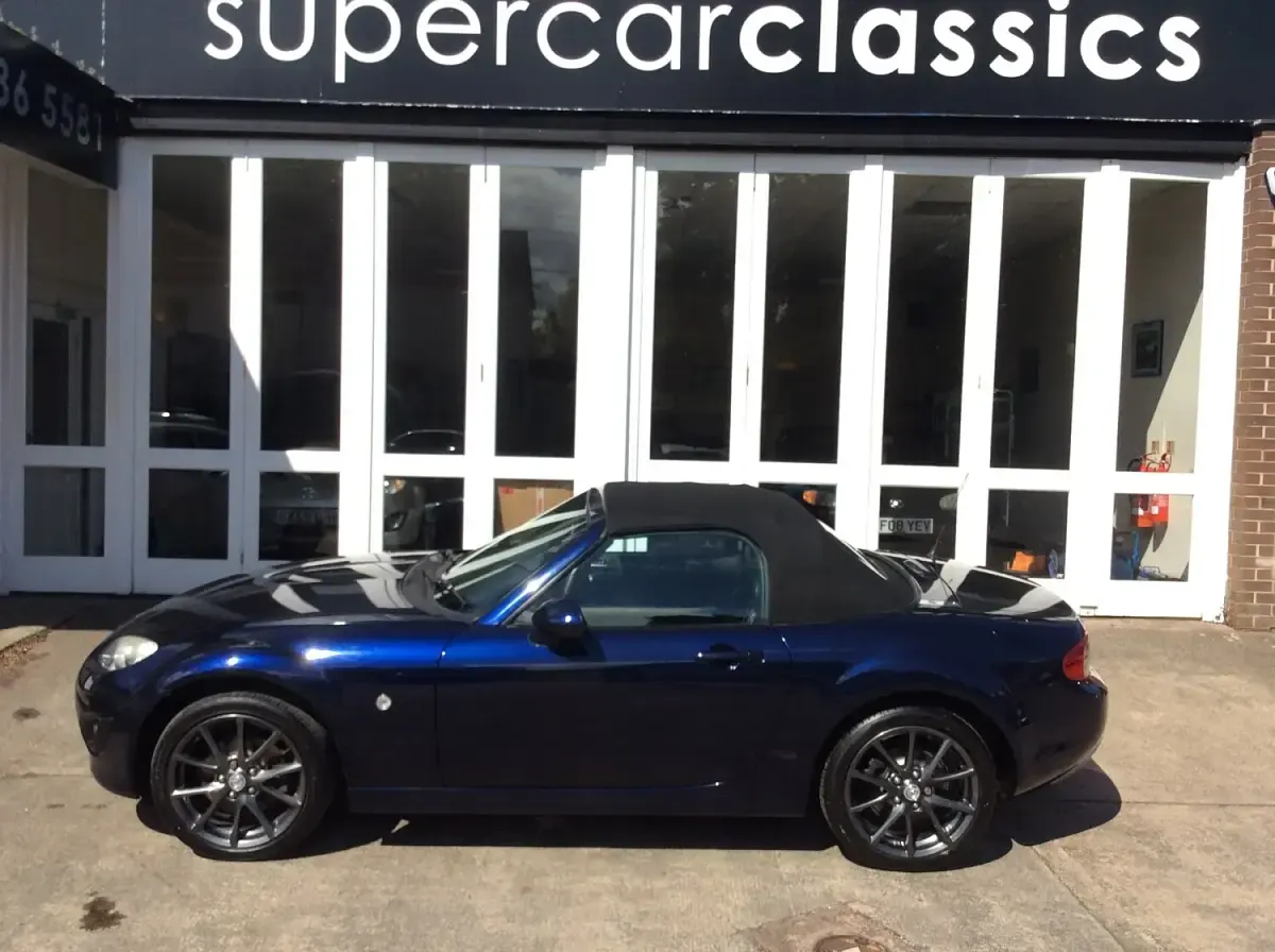 Used Mazda MX5 161 HP (118 kW) 2009 Blue Cabriolet