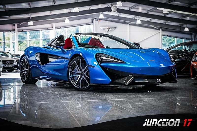 Blue Used 2019 McLaren 570S Cabriolet | £95,975 (Fair price) - Image 1/2