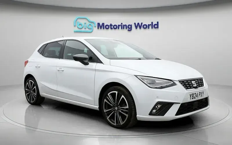Used Seat Ibiza XCELLENCE Lux 116 HP (85 kW) 2024 White Hatchback
