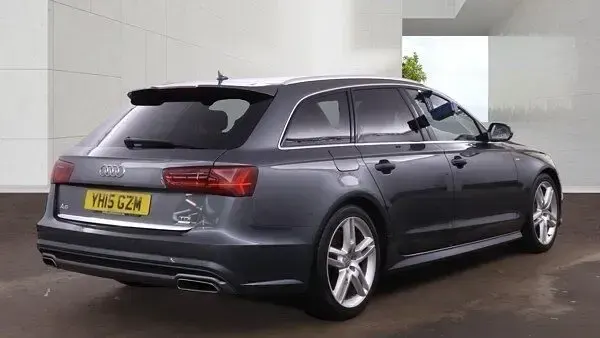 Used Audi A6 S-Line 190 HP (139 kW) 2015 Grey Estate