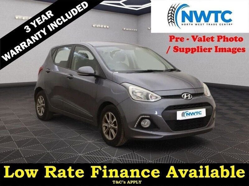 Grey Used 2015 Hyundai i10 Premium Hatchback | £7,095 (Fair price) - Image 1/4