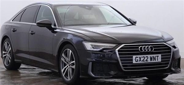 Black Used 2022 Audi A6 S-Line Sedan | £33,480 - Image 1/1