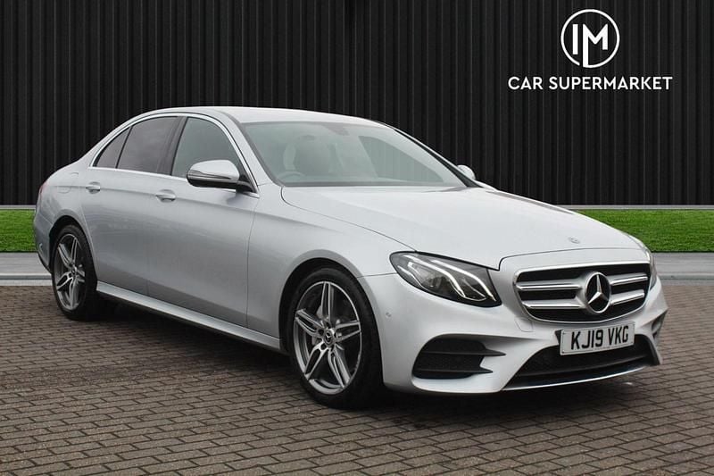 Used Mercedes E200 AMG line 184 HP (135 kW) 2019 Silver Sedan