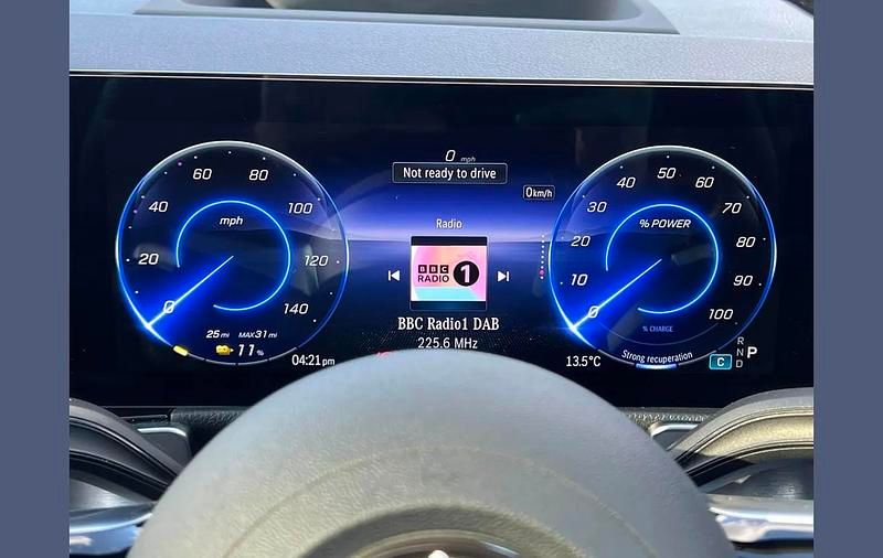 Used Mercedes EQB250+ AMG line 139 kW (190 HP) 2025 Blue SUV