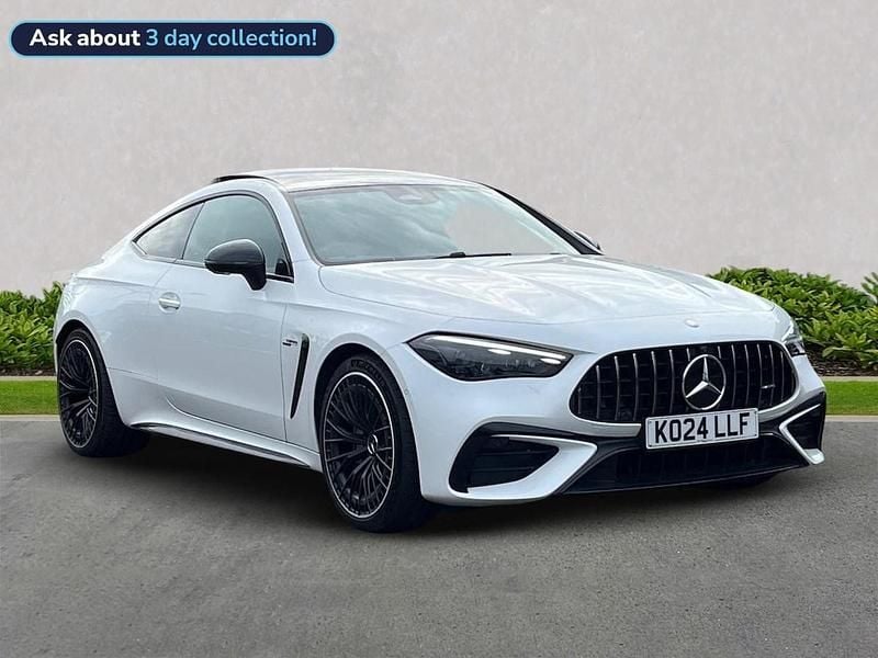 White Used 2024 Mercedes CLE53 AMG AMG Coupe | £70,999 (Fair price) - Image 1/4