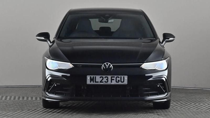 Used VW Golf VIII R-line 130 HP (95 kW) 2023 Black Hatchback