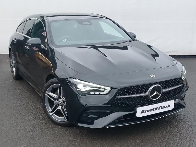 Black Used 2024 Mercedes CLA200 Executive Sedan | £28,298 (A bit pricey) - Image 1/4