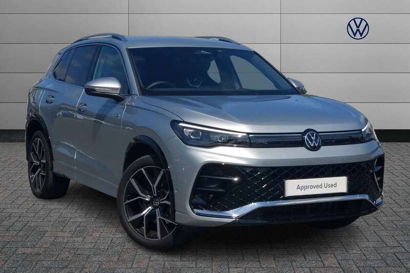 Silver Used 2024 VW Tiguan R-line SUV | £36,099 - Image 1/4