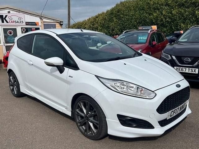 Used Ford Fiesta ST-Line 100 HP (73 kW) 2017 White Hatchback