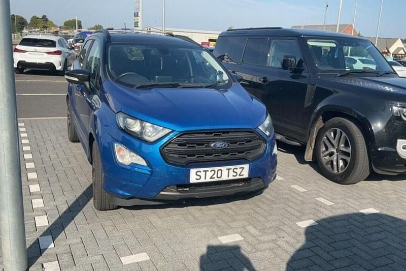 Blue Used 2020 Ford Ecosport ST-Line SUV | £9,000 (Fair price) - Image 1/1