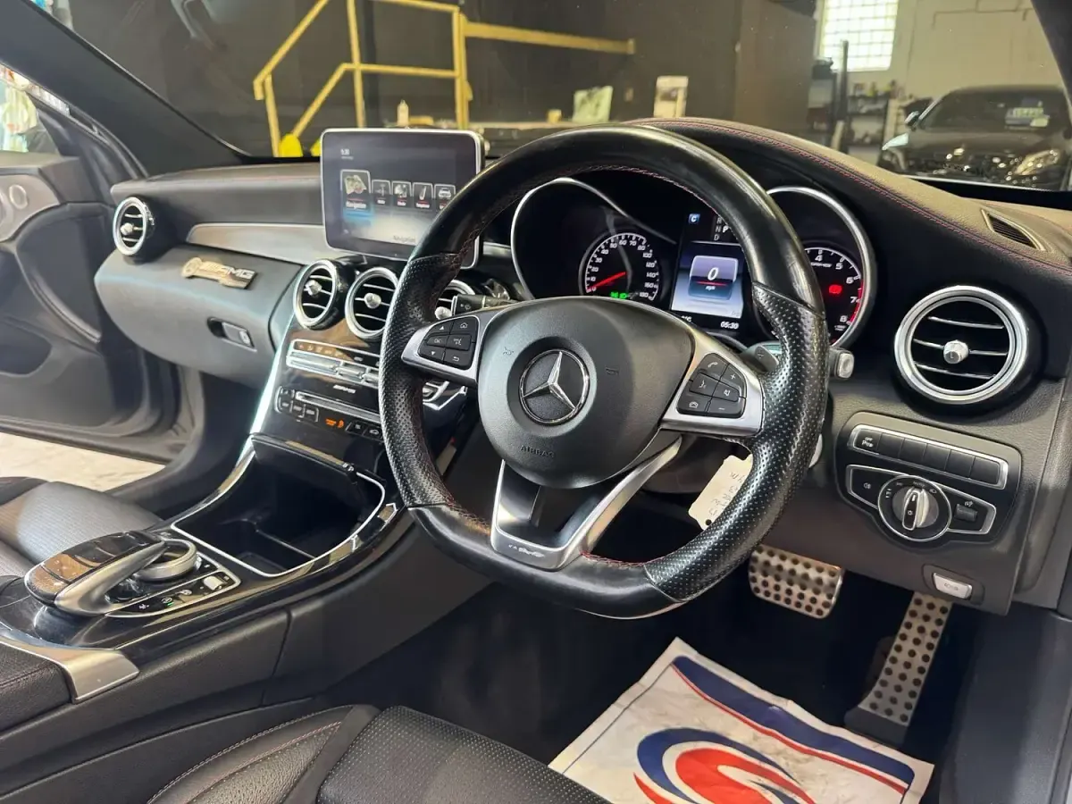 Used Mercedes C43 AMG Premium Plus 361 HP (265 kW) 2017 Grey Coupe
