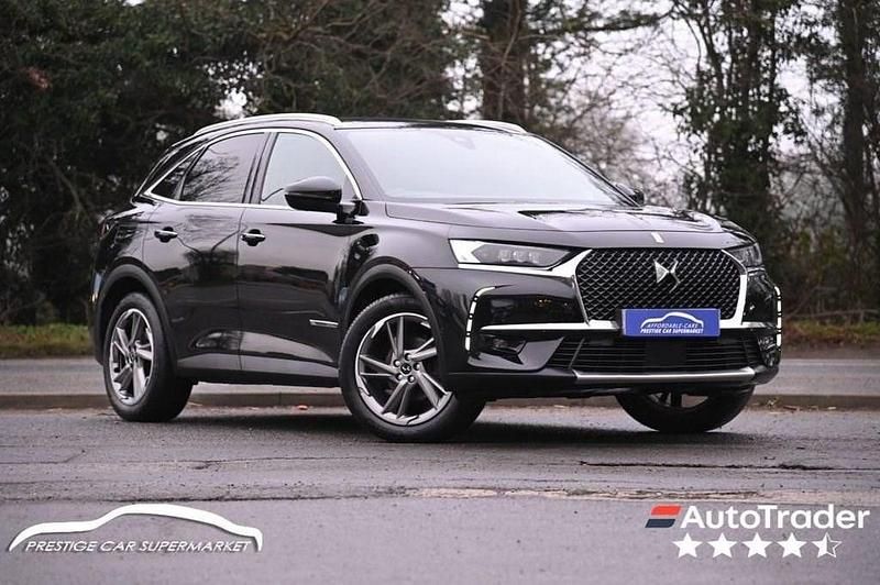 Used DS Automobiles DS7 Crossback Prestige 130 HP (95 kW) 2018 Black SUV