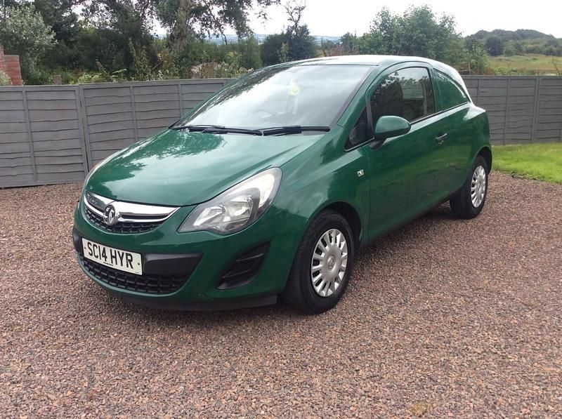 Green Used 2014 Vauxhall Corsa Van | £2,500 (Fair price) - Image 1/4