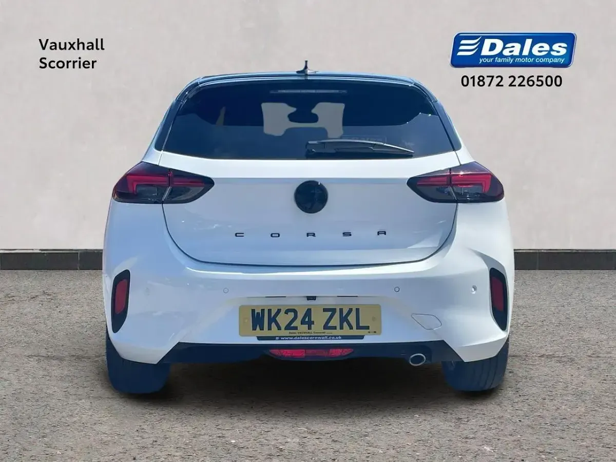 Used Vauxhall Corsa S 99 HP (72 kW) 2024 White Hatchback
