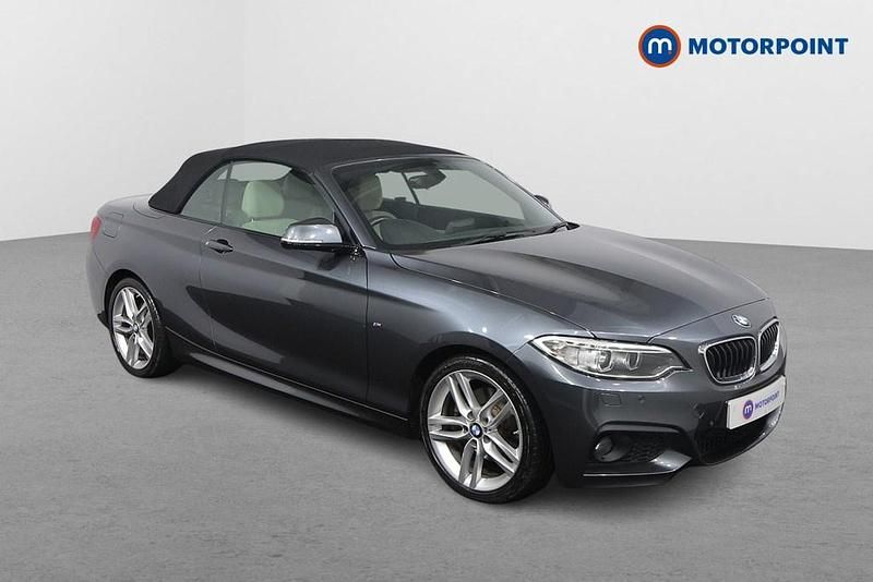 Grey Used 2016 BMW 220 M Sport Cabriolet | £14,549 (Fair price) - Image 1/4