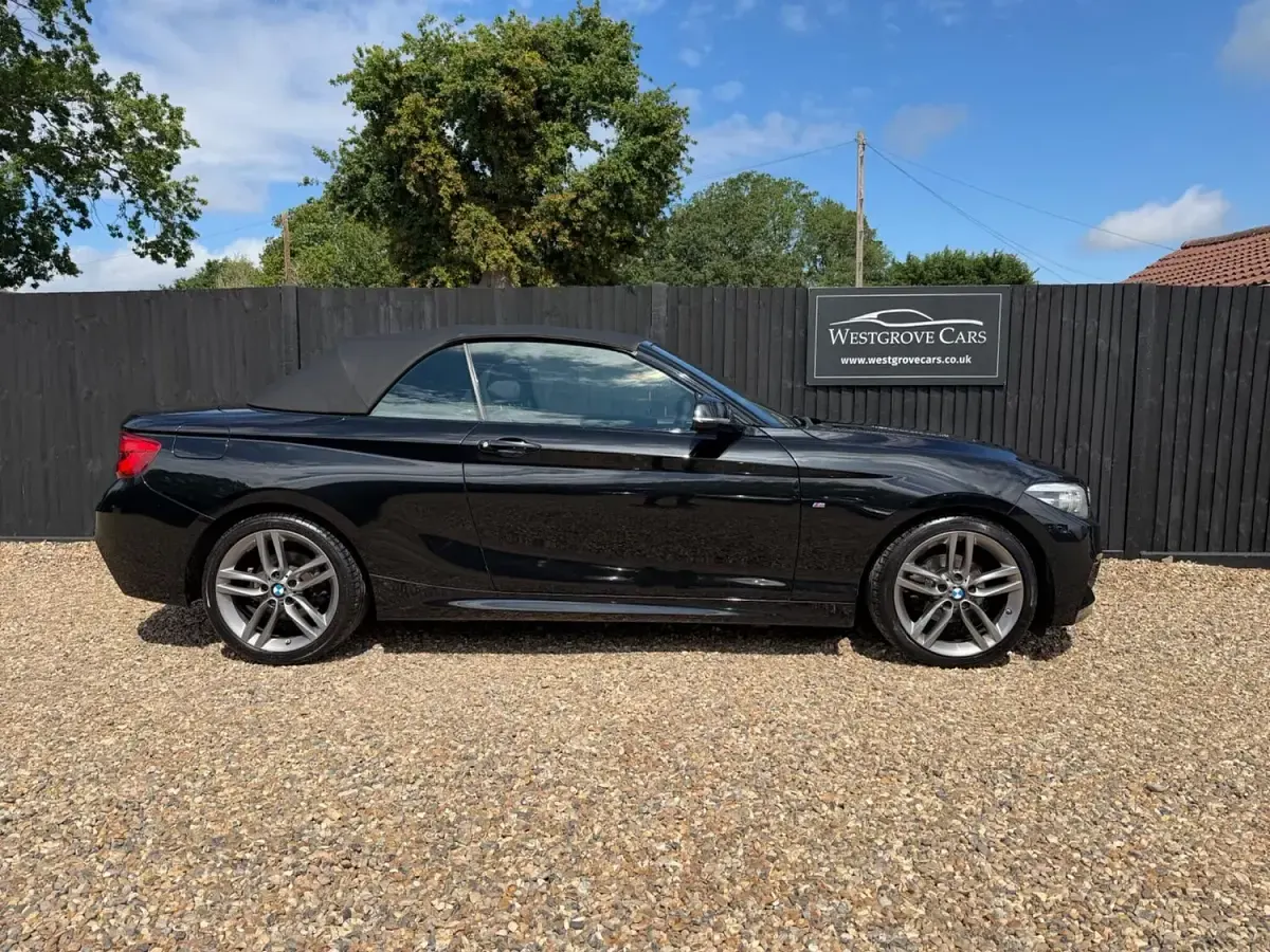 Used BMW 218 M Sport 2018 Black Cabriolet
