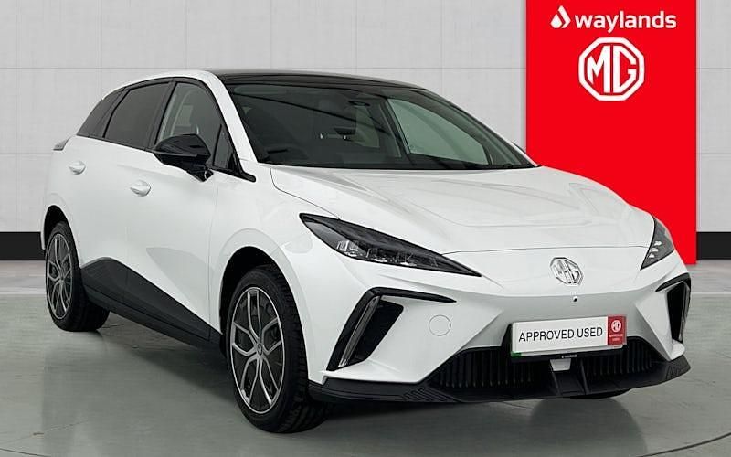 Grey New 2025 MG MG4 EV Trophy Hatchback | £24,851 (Fair price) - Image 1/4
